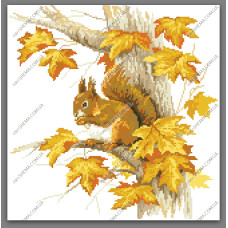 Схема під вишивку бісером "Білочка"