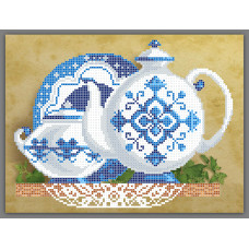 Схема під вишивку бісером "Чайний сервіз"