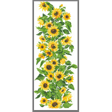 Схема під вишивку бісером "Соняхи"