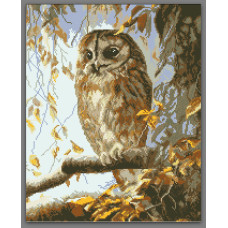 Схема під вишивку бісером "Cова"