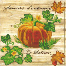 Схема під вишивку бісером "Гарбуз"